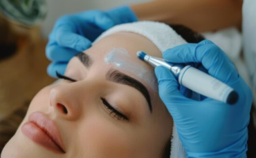 A relaxing HydraFacial treatment for advanced skincare in Abbotsford, promoting deep hydration and glowing skin.